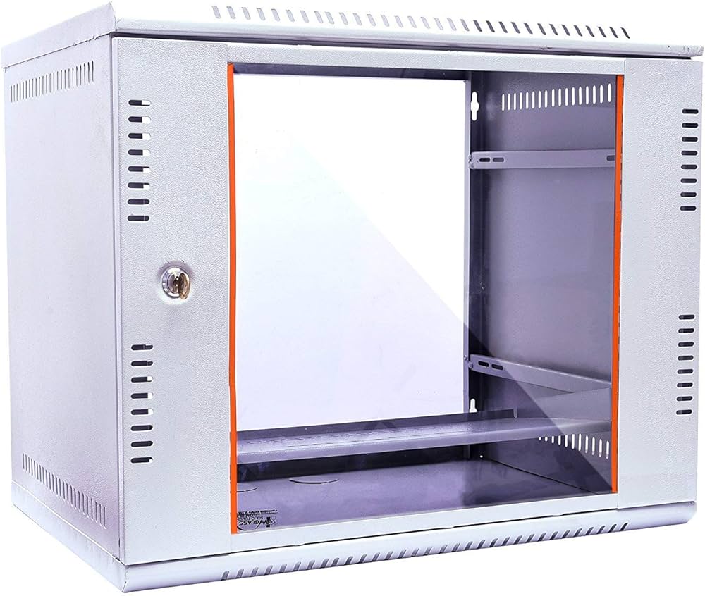 Network Rack 9U Indoor Metal With PDU & Self