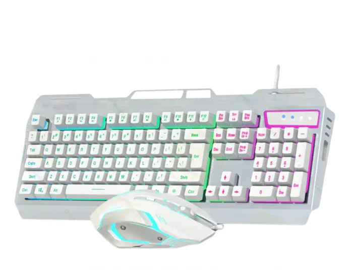 Coconut KeyBoard Mouse Combo USB RGB White (COLA)