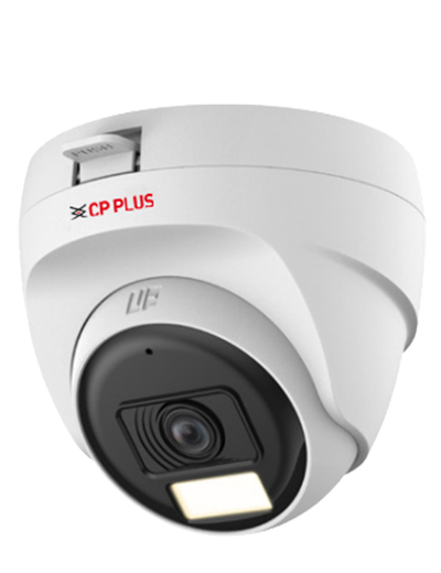 CP Plus Dome 2.4mp HD Audio, Dual Light (URC-DC24PL3C-L-0360)