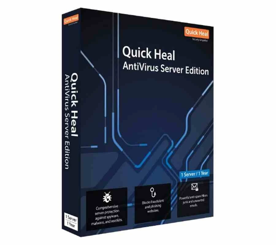 Quick heal Server Edition 1User 1Year ( ER1 )